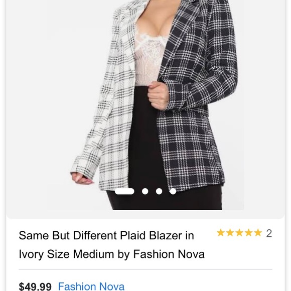 Fashion Nova Jackets & Blazers - Fashionova blazer Large
